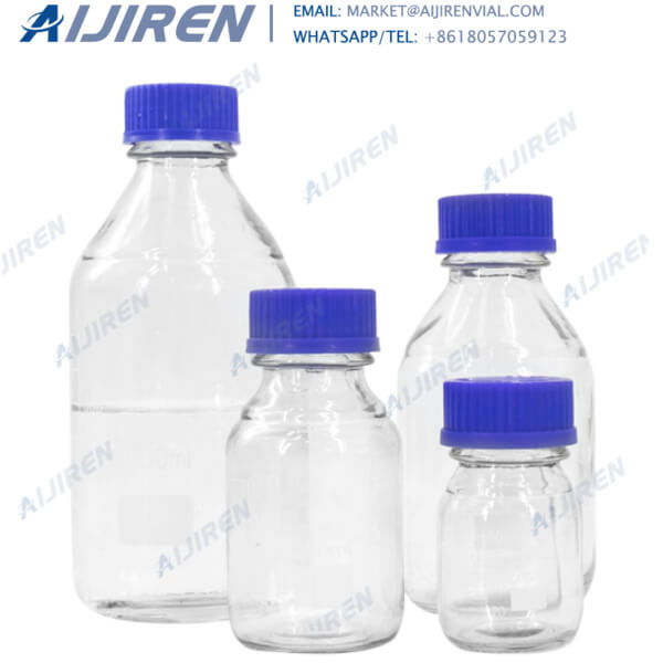 Graduated blue screw cap reagent bottle 500ml Amazon